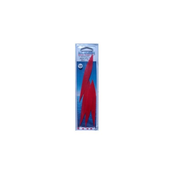 Blister 4 Silic leurres 135 mm