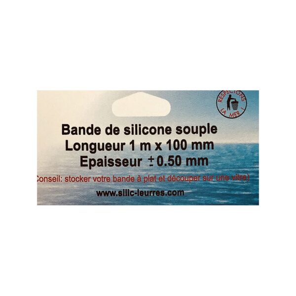 Bande de silicone souple