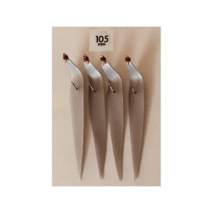 4 Silic leurres montés 105 mm