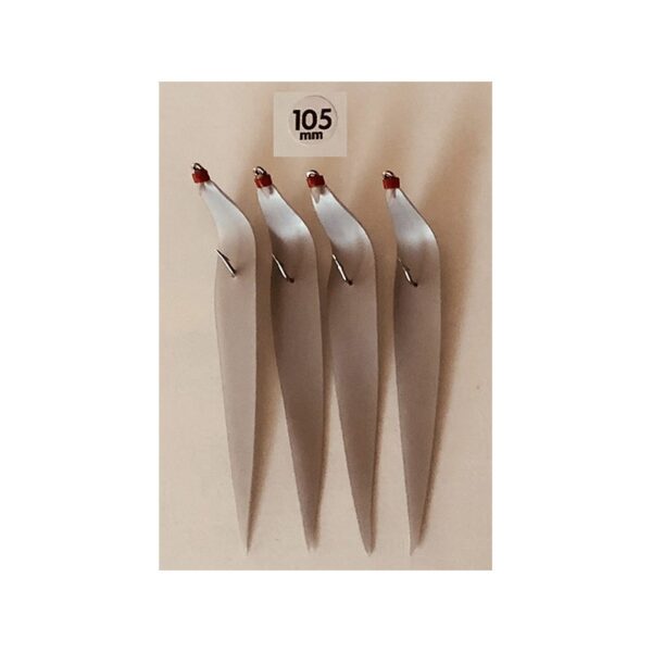 4 Silic leurres montés 105 mm
