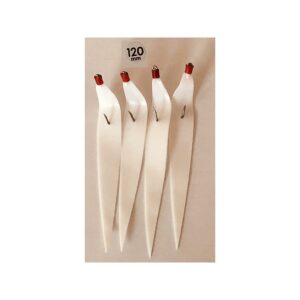 4 Silic leurres montés 120 mm