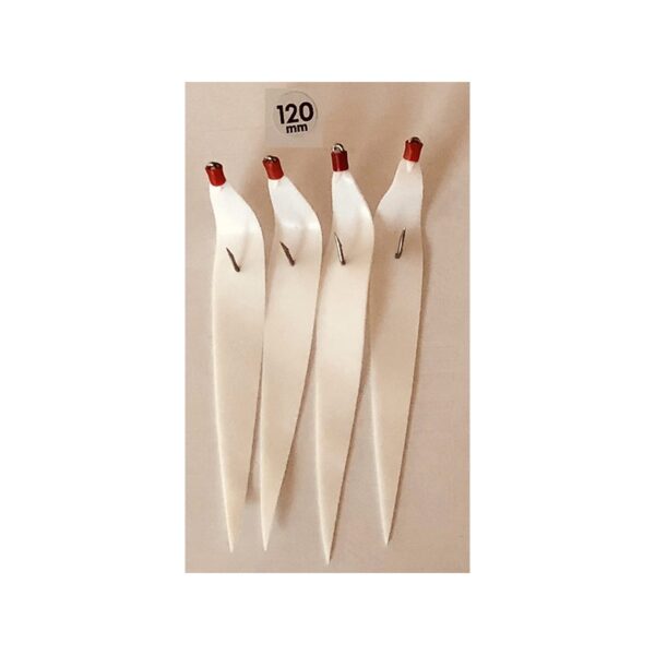4 Silic leurres montés 120 mm
