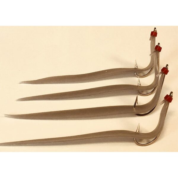 4 Silic leurres montés 120 mm